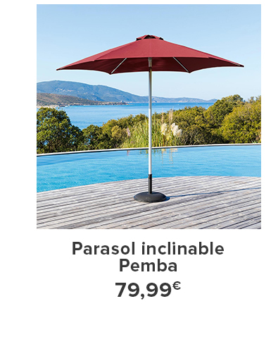 Parasol inclinabe Pemba 79,99€