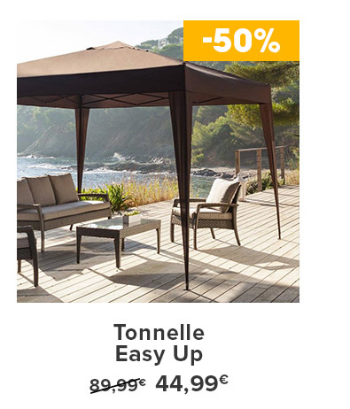 Tonnelle Easy Up 44,99€