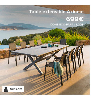 Table extensible Axiome