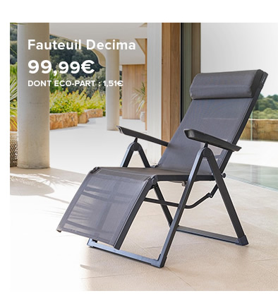 Fauteuil Decima