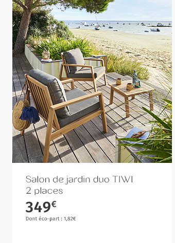 Salon de jardin TIWI - Hespéride