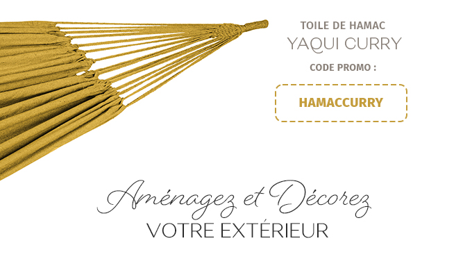 Toile de hamac Yaqui Curry - Hespéride