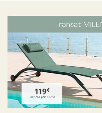 Transat Milenio Vert olive & Graphite