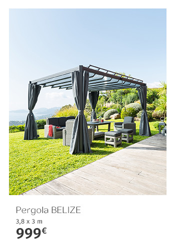 Pergola Belize Graphite