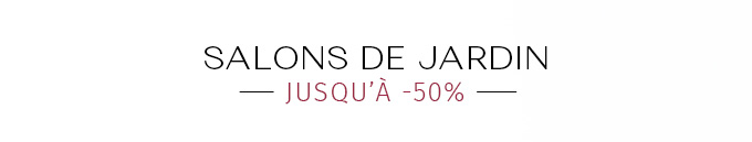 Salons de jardin