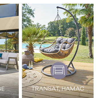 Transat, hamac, balancelle